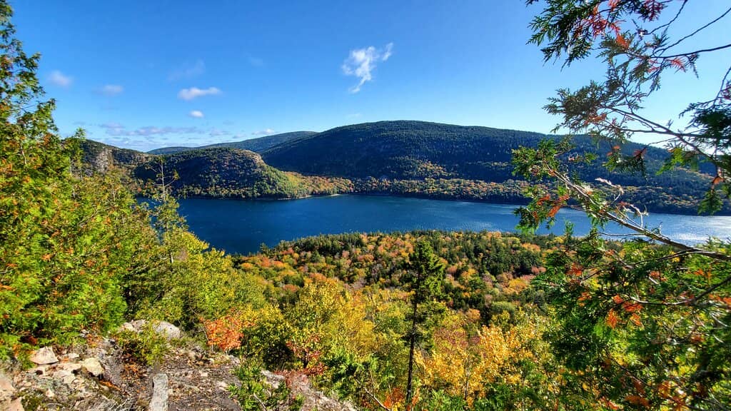 Panoramic Jordan Pond Vistas
