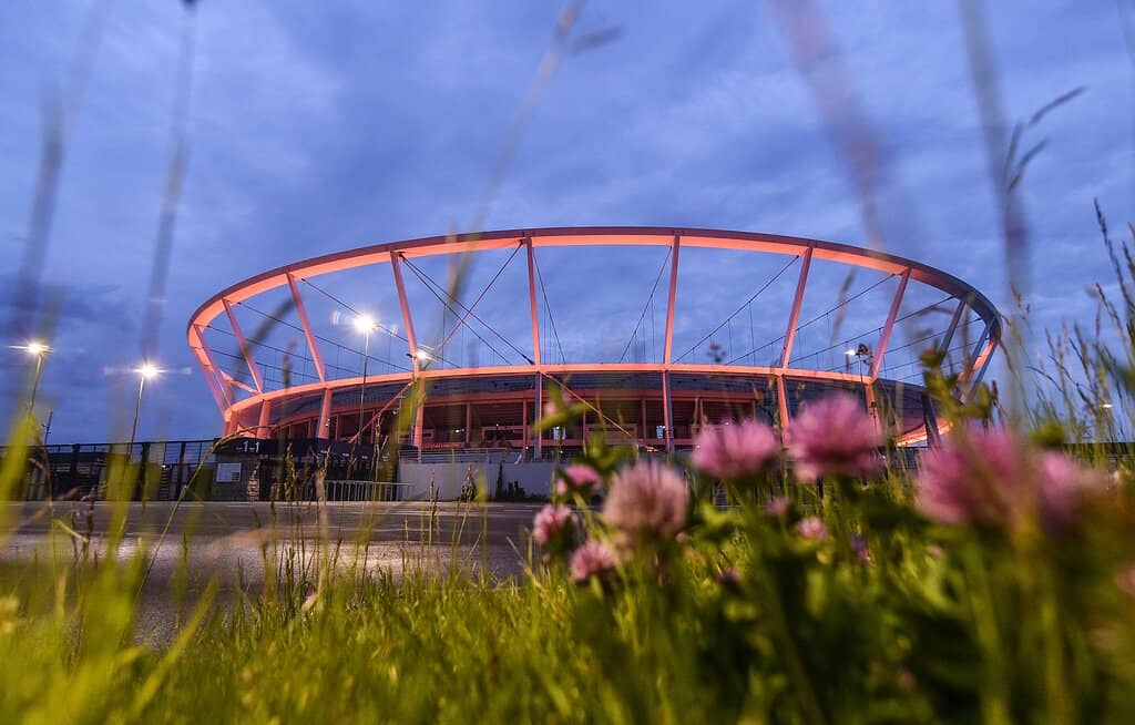 Drone Views of the Stadium