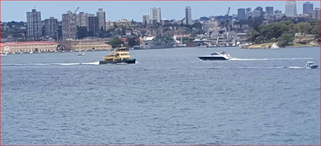 Manly Wharf Arrival
