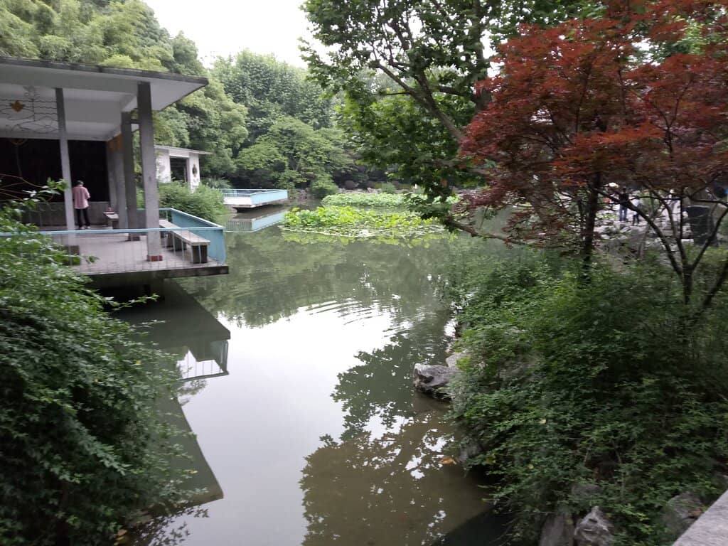 Tranquil Ponds and Fountains