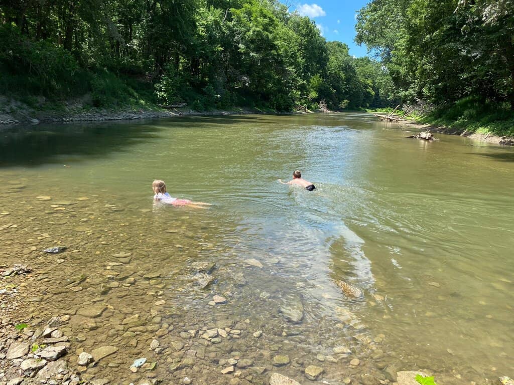 Englewood MetroPark Waterfalls
