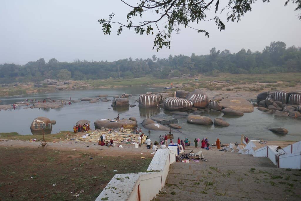 Virupaksha Temple Ghats