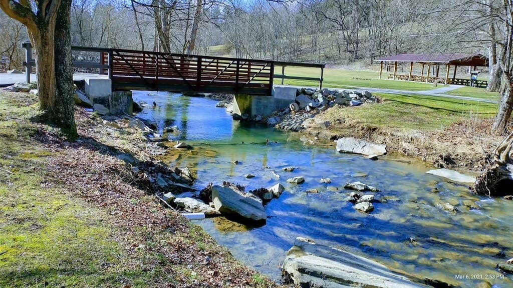 Paved Creek-Side Trail