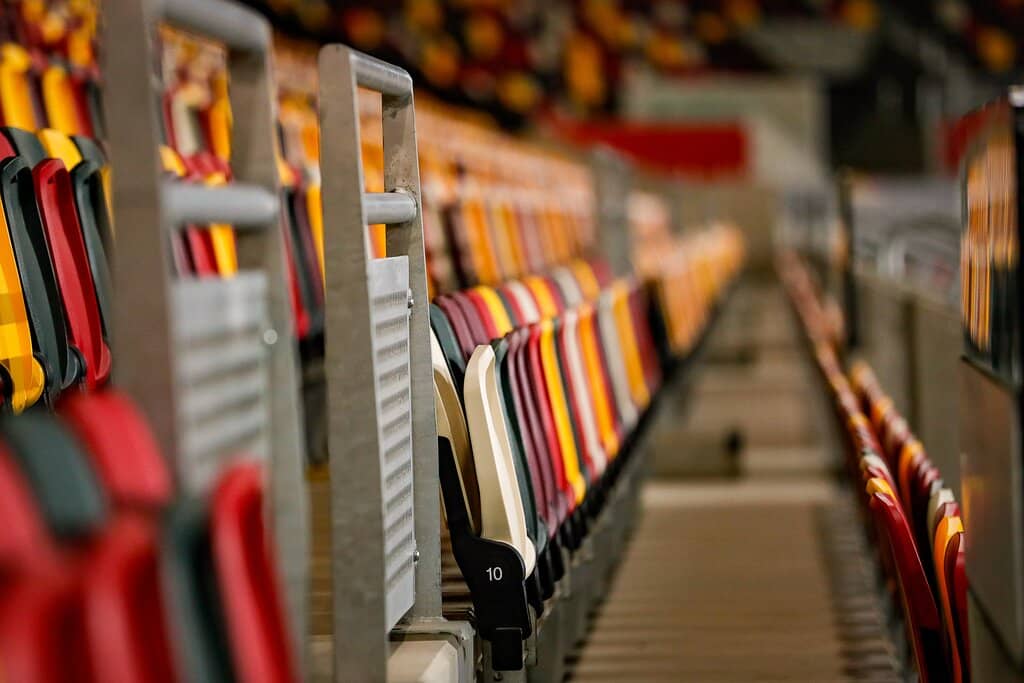 Vibrant Matchday Atmosphere