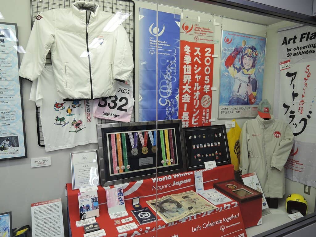 Olympic Torch & Medal Display