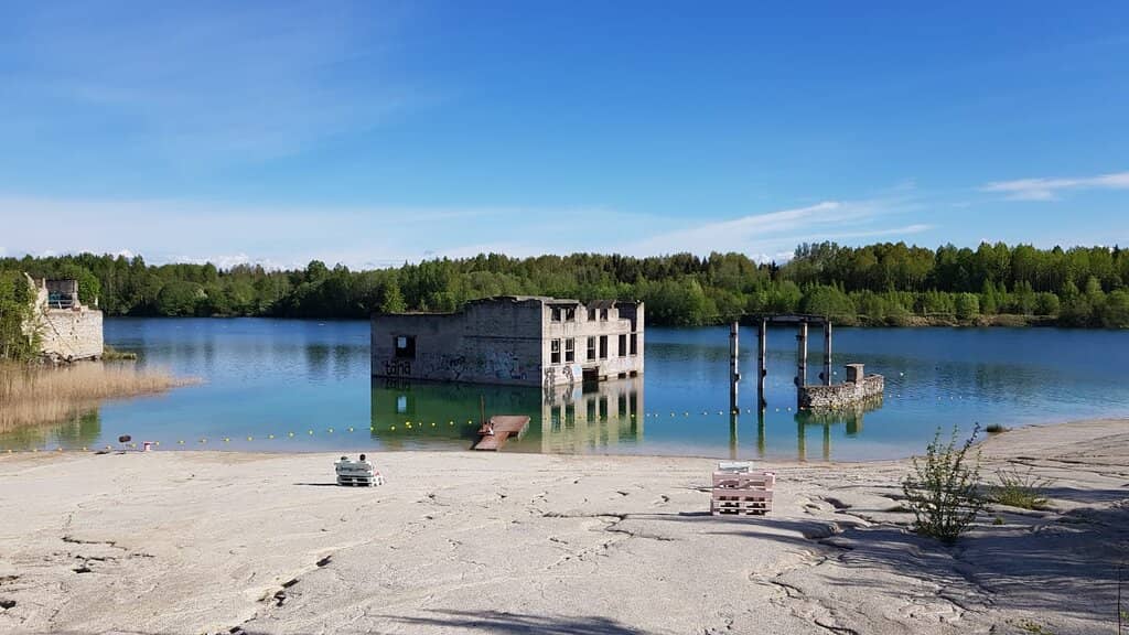 Submerged Prison Ruins