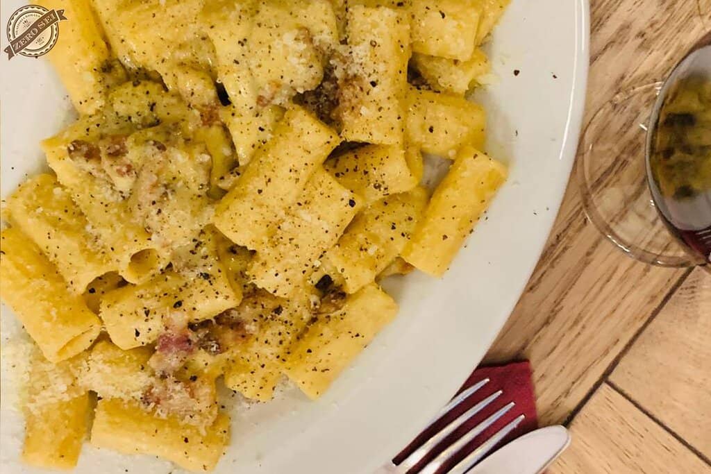 Cozy Roman Trattoria Atmosphere