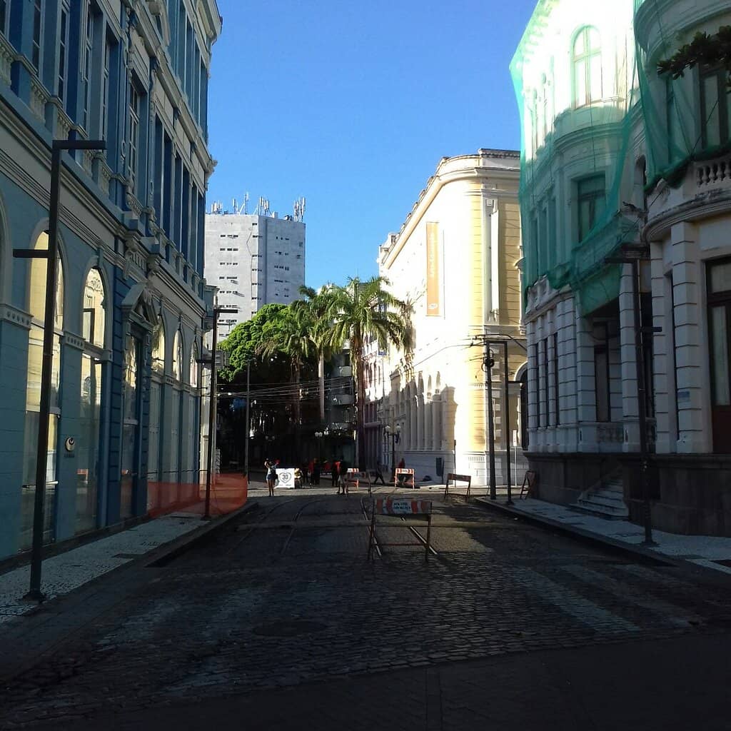 Colorful Colonial Architecture