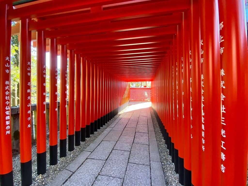 Red Torii Gate Path