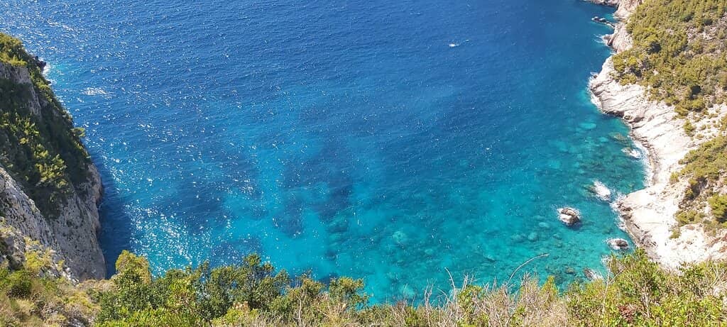 Crystal Blue Waters Below