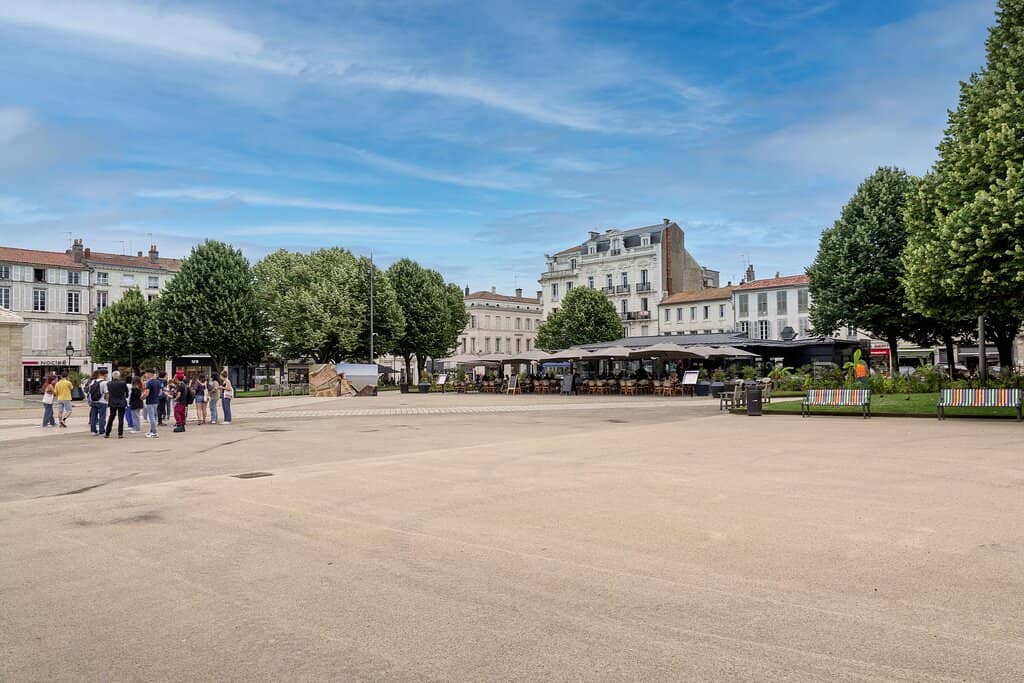 Evening People-Watching