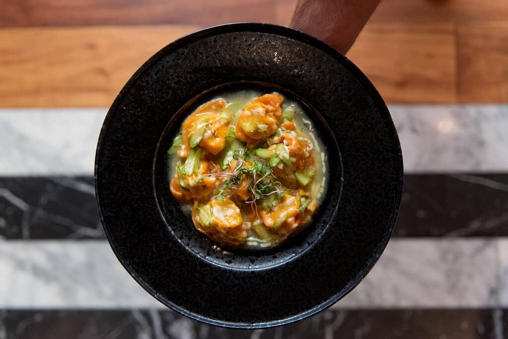 Raviolis de Espárragos