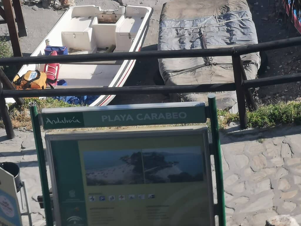 Steep Staircase Descent