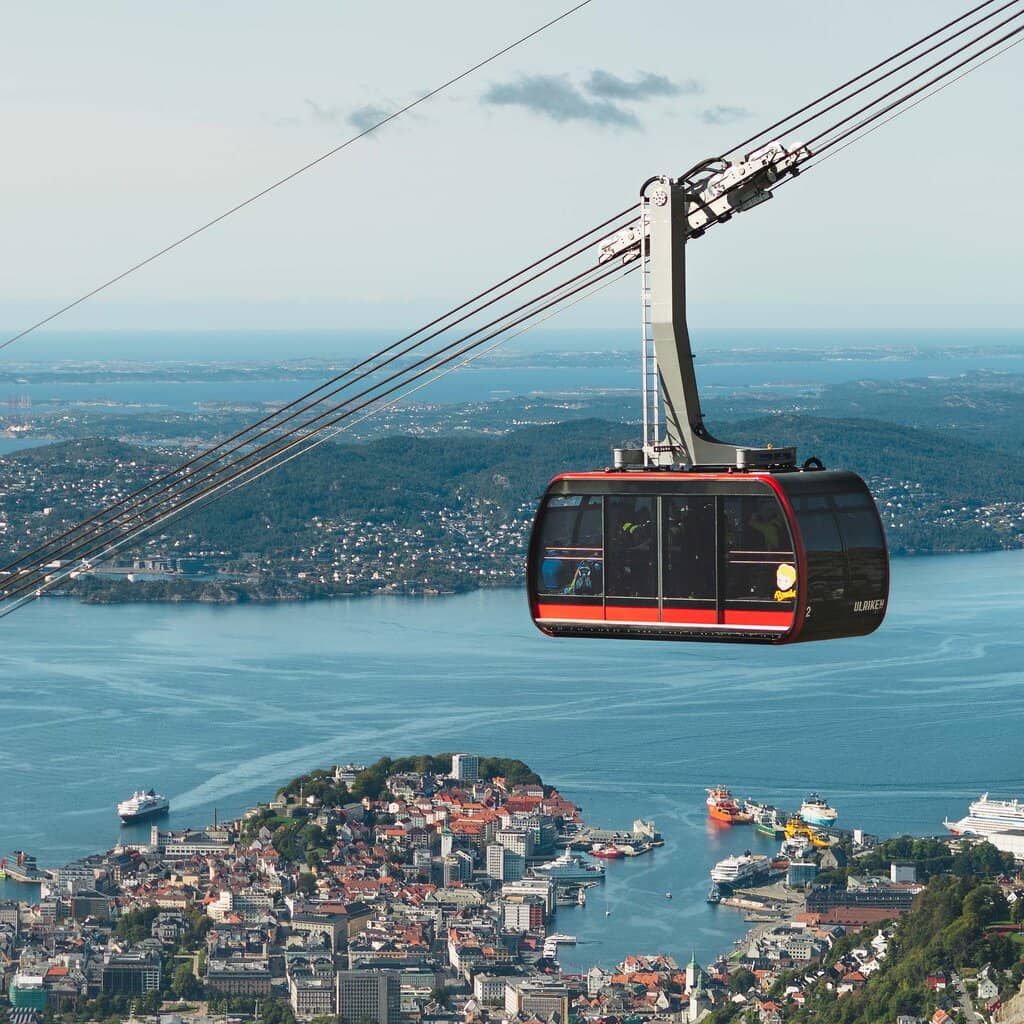 Panoramic City & Fjord Views