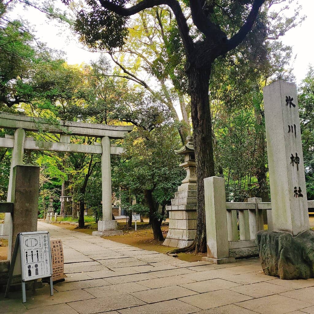 Red-Brown Shrine Architecture