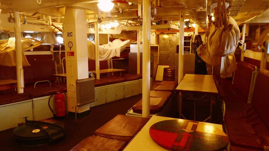 Crew Quarters & Galley