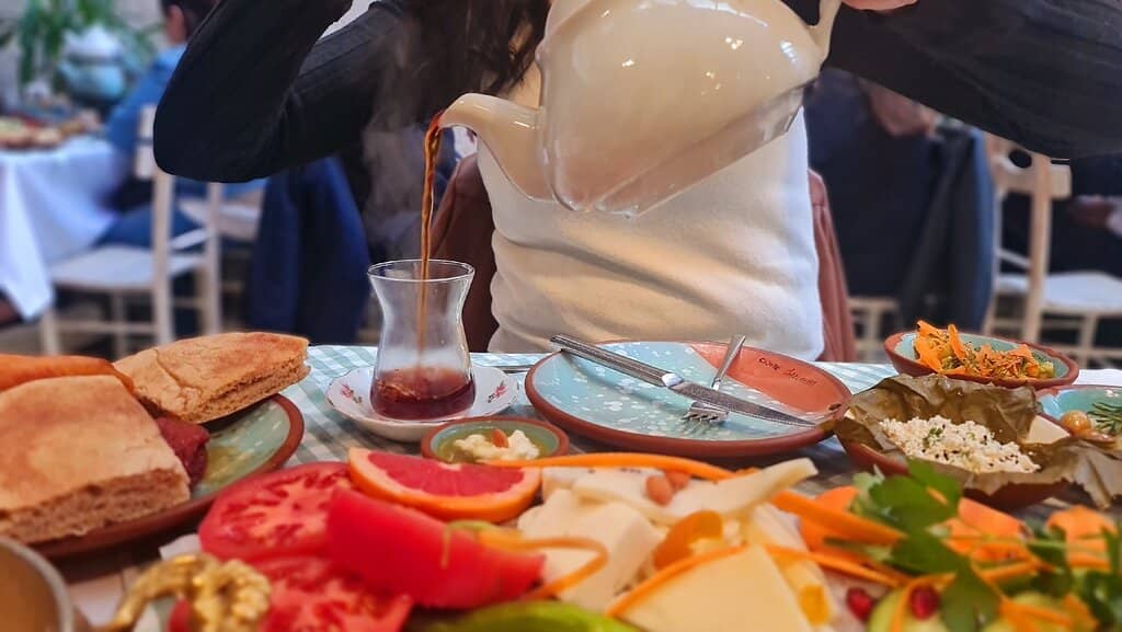 Authentic Turkish Breakfast Spread
