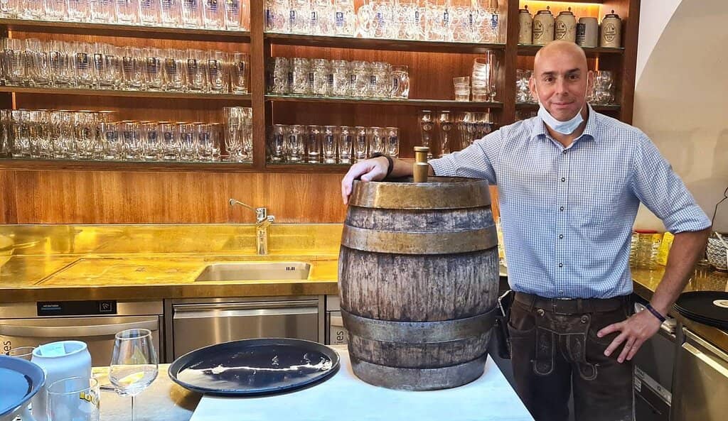 Spacious Beer Garden