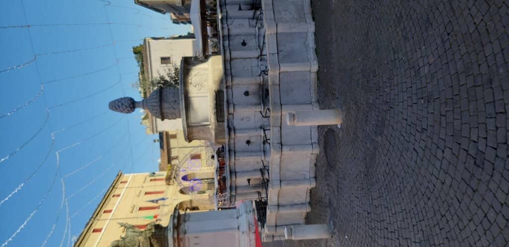 The Giant Bronze Pine Cone