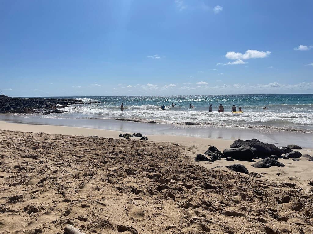 Boogie Boarding Waves