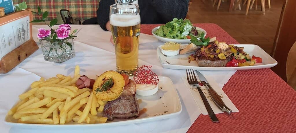 Wood-Paneled Restaurant