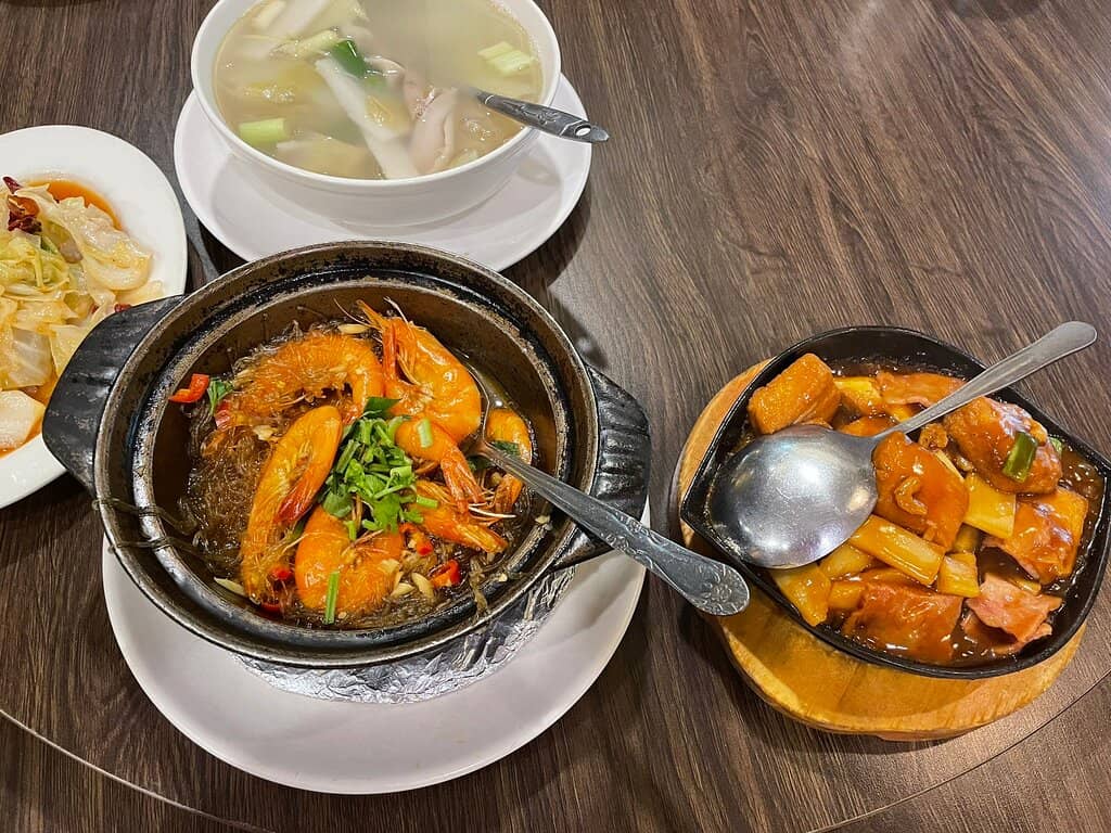 Fried Shrimps with Longjing Tea