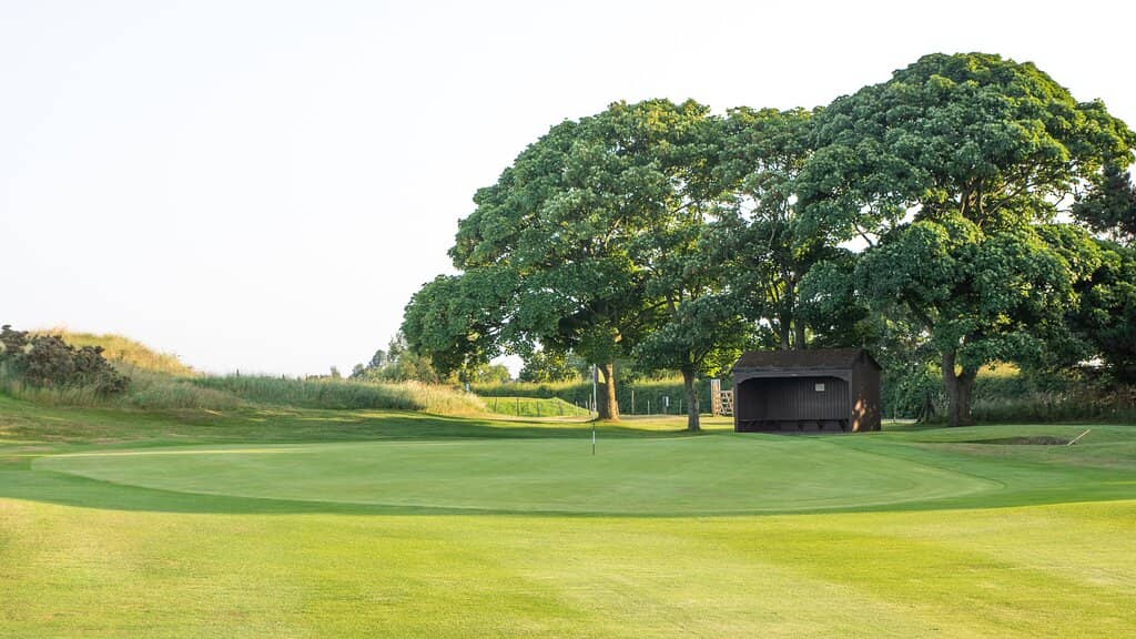 The Undulating 16th Green