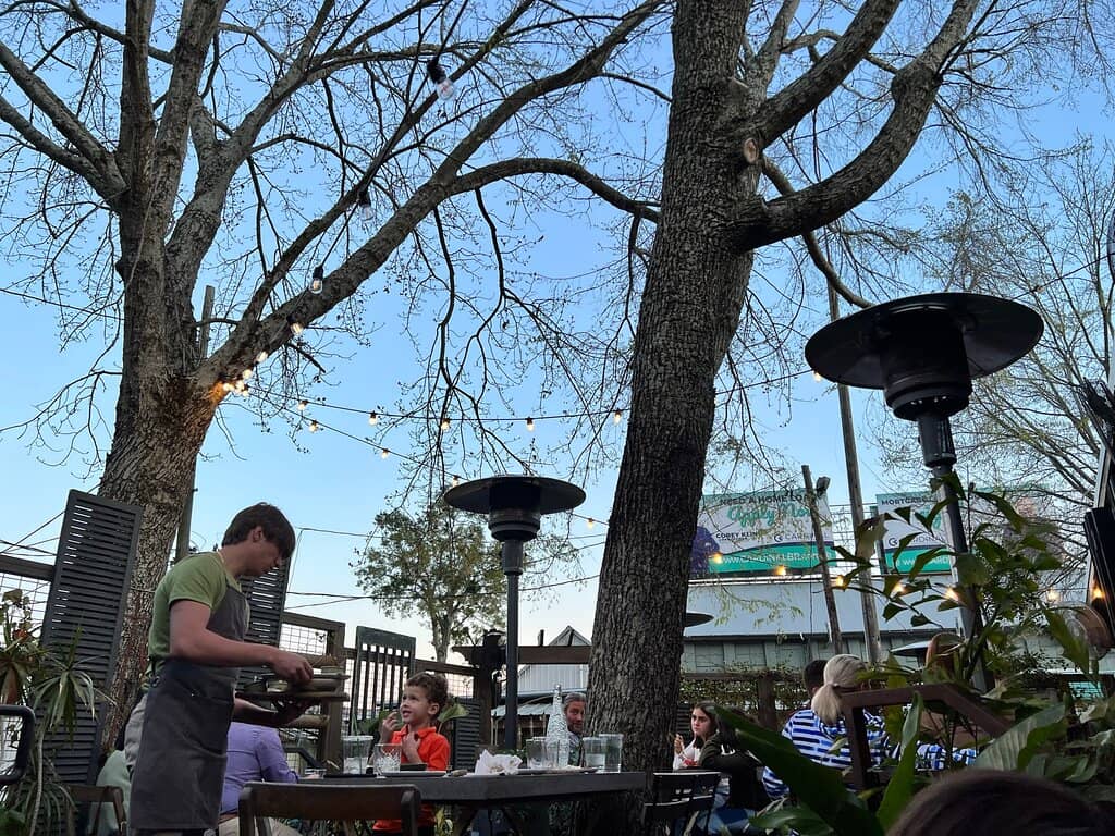 Vibrant Outdoor Patio