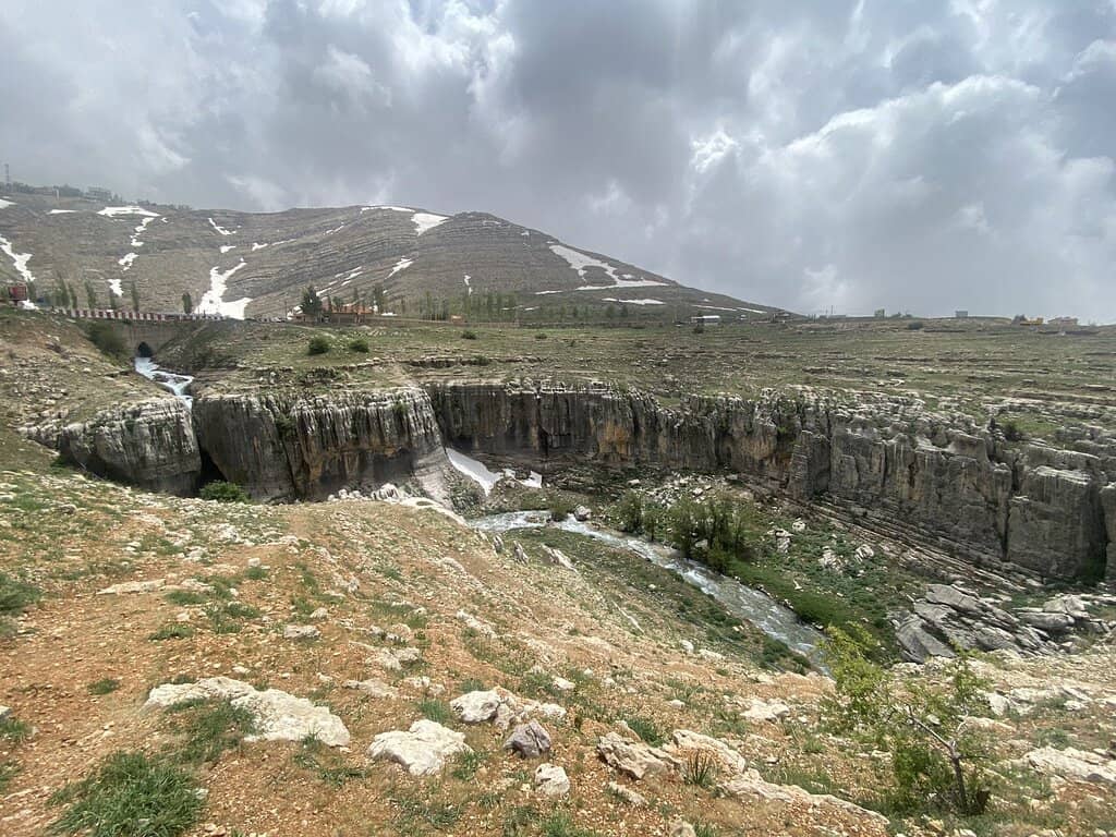 The Afqa Cave Entrance