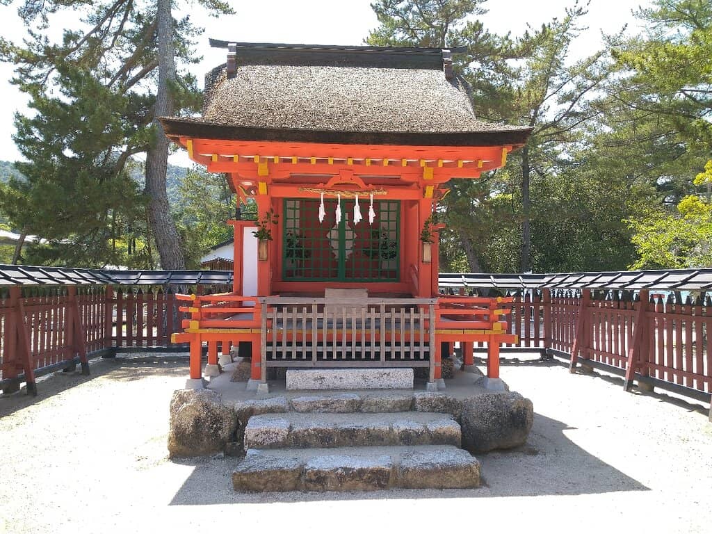 Peaceful Torii Gate View
