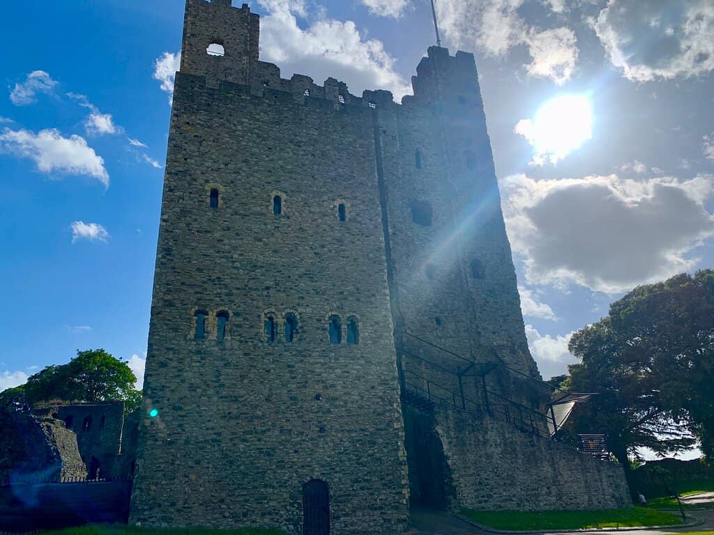 Rochester Castle Gardens