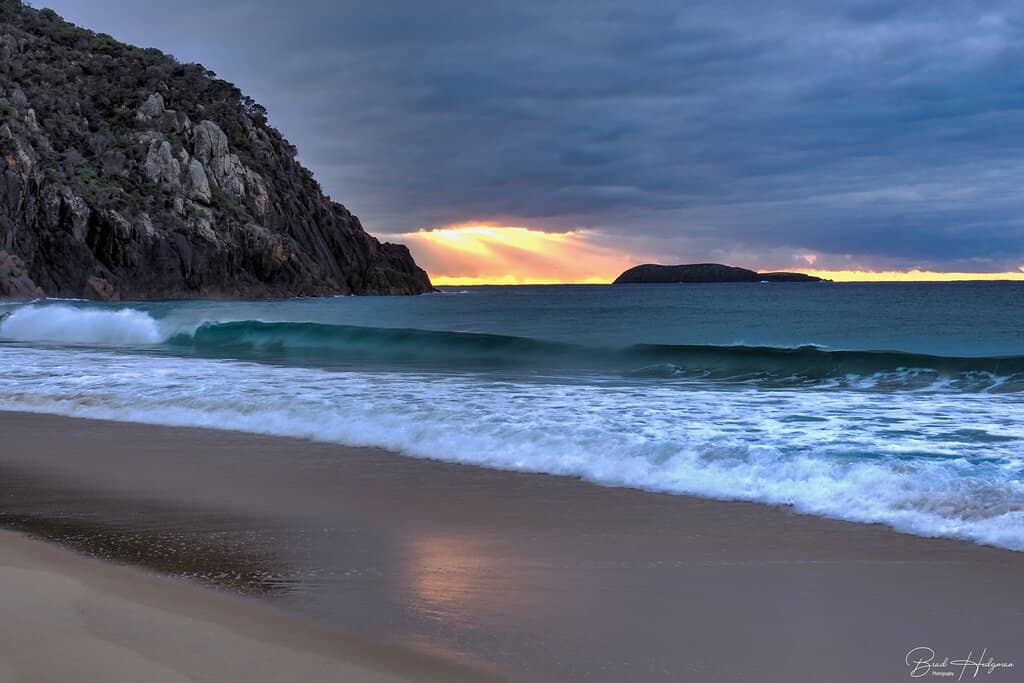 Dramatic Mountain Backdrop