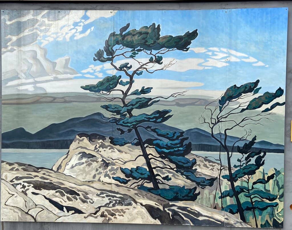 Oxtongue Lake Mural
