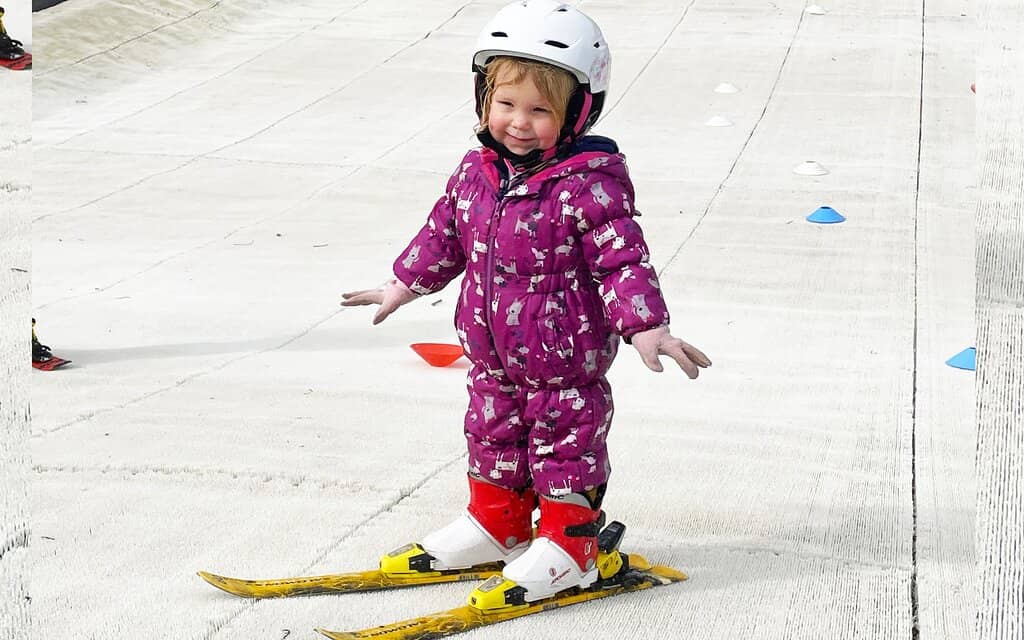 Casual Skiing