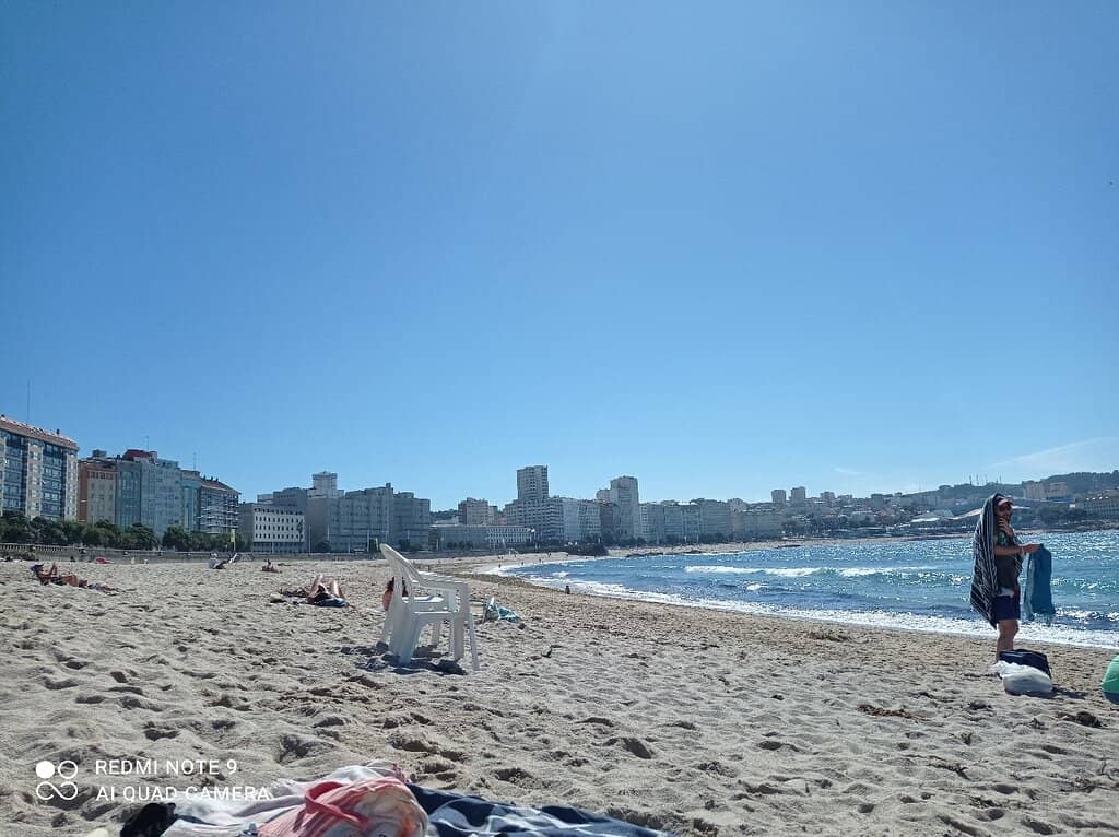 Riazor Beach Promenade