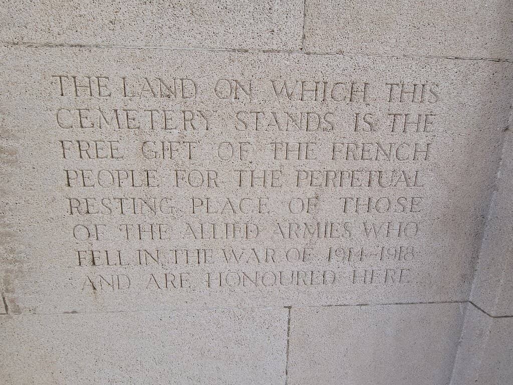 The Arras Memorial
