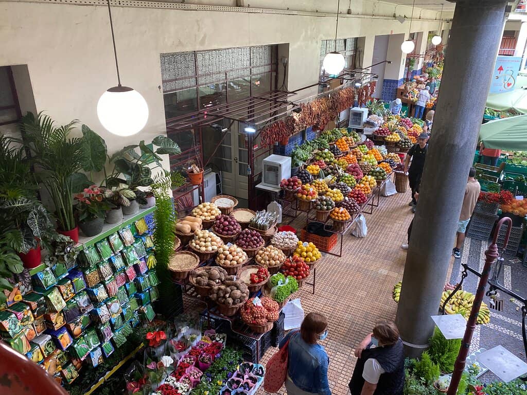 Bustling Fish Market