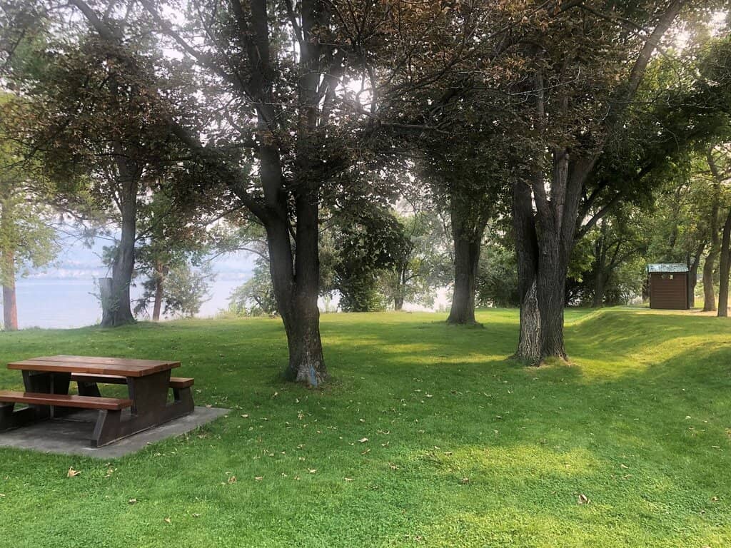 Shaded Picnic Areas