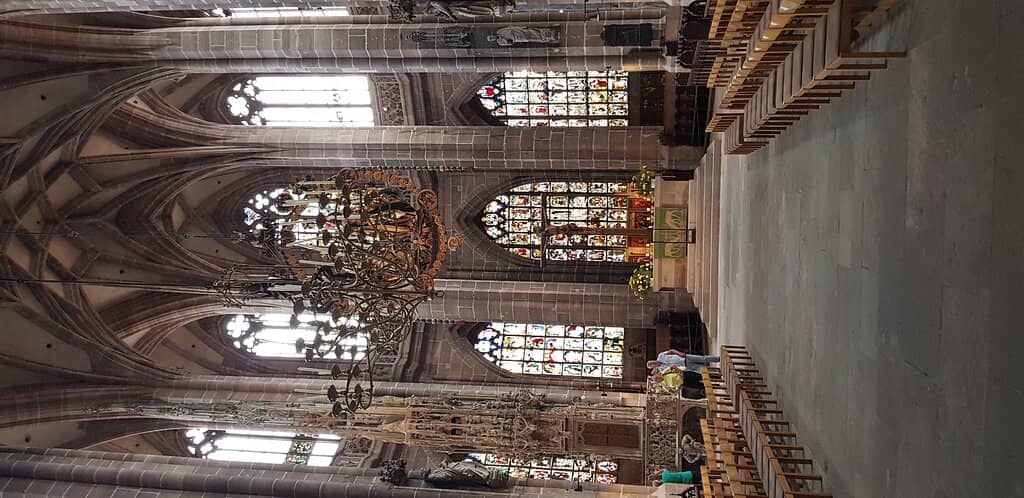 Twin Spires and Gothic Facade