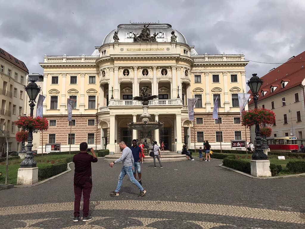 Hviezdoslav Statue & Fountains
