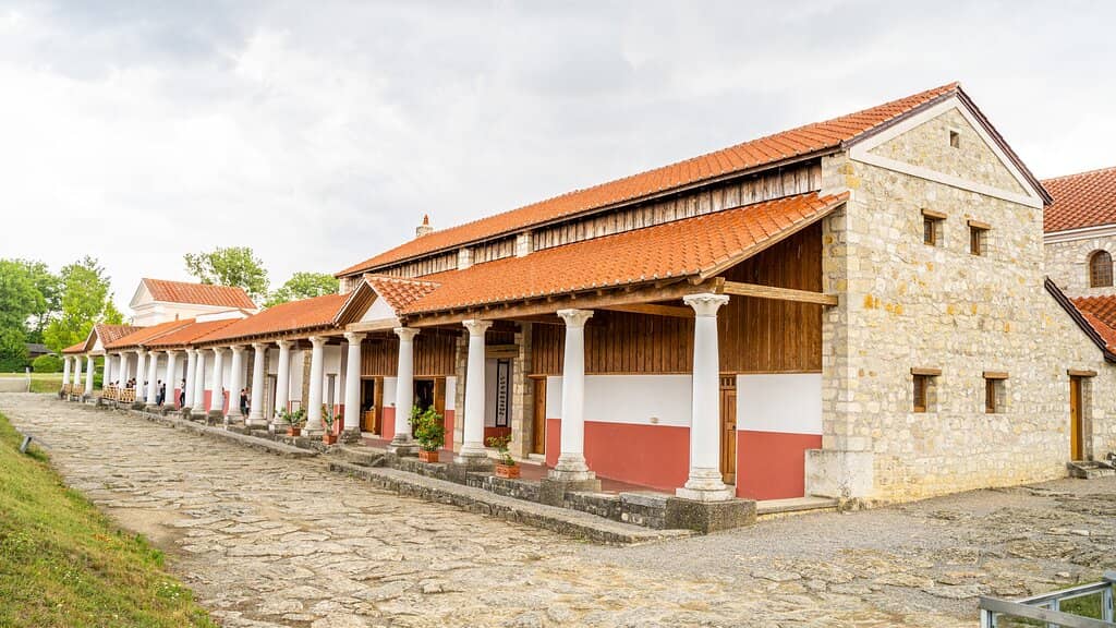 Reconstructed Roman Baths