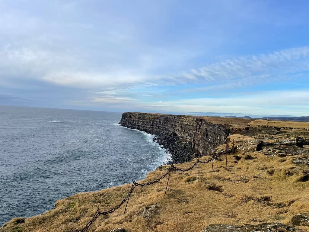 Coastal Waterfall