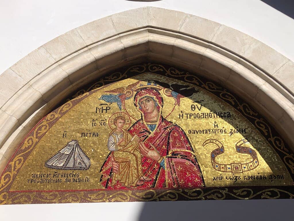 Peaceful Monastery Grounds