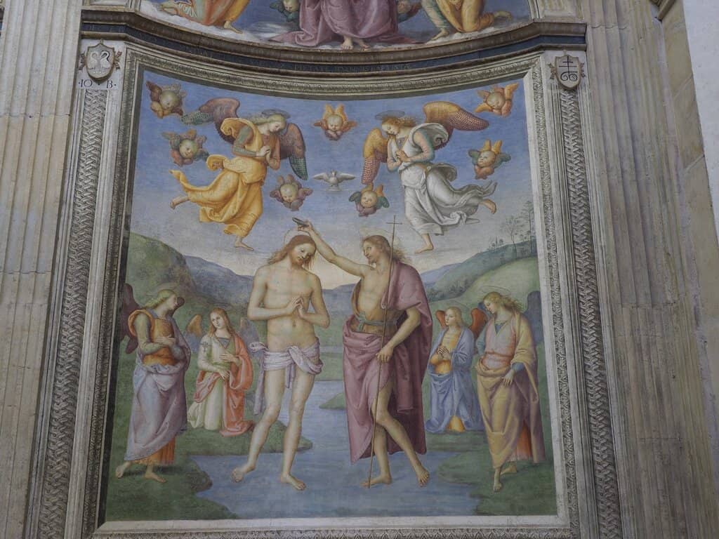 Miraculous Annunciation Fresco