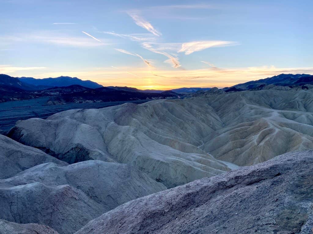 Zabriskie Point Sunrise