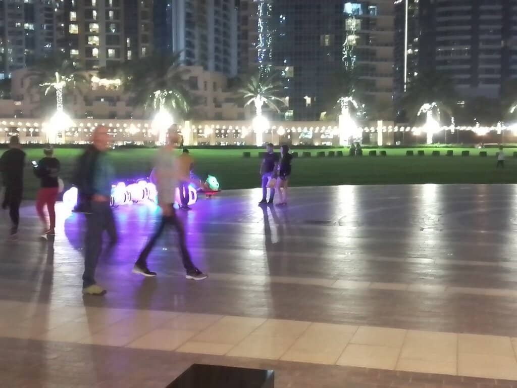 Dubai Fountain Spectacle