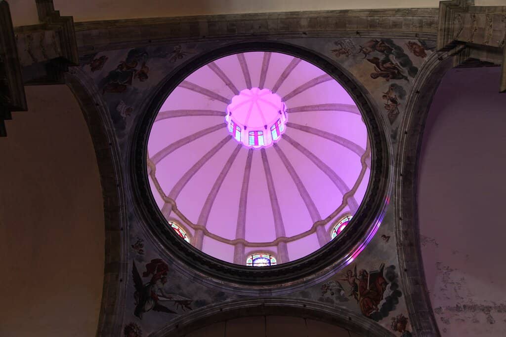 Dome and Stained Glass