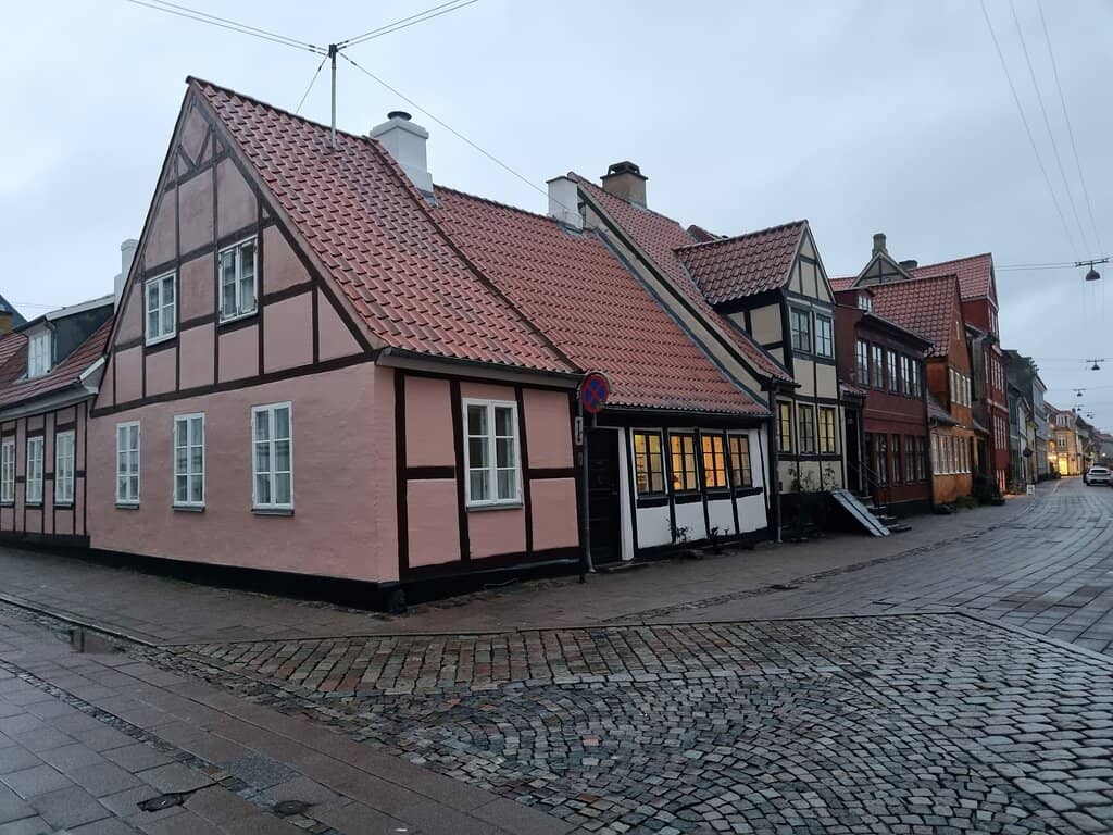 Colorful Old Houses