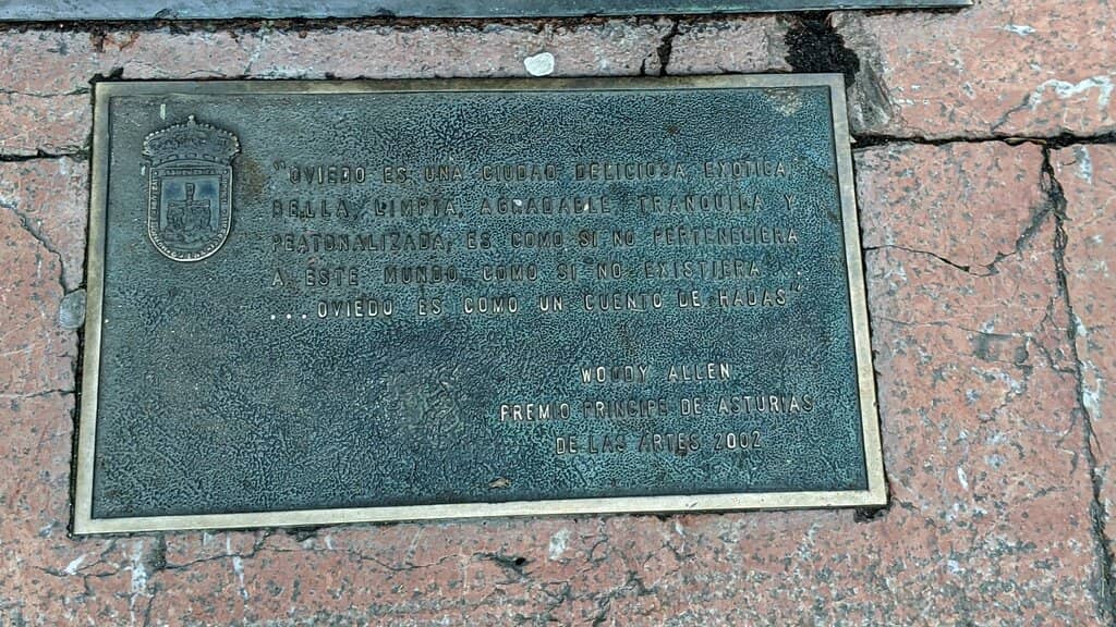 The Woody Allen Statue