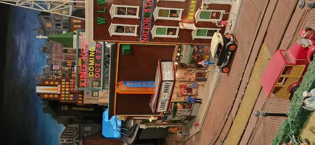 Interactive Model Train Display